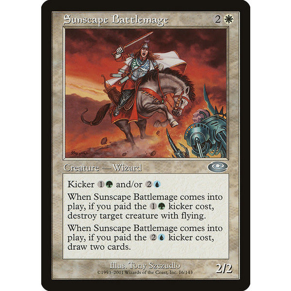Magic: The Gathering Sunscape Battlemage (016) Lightly Played
