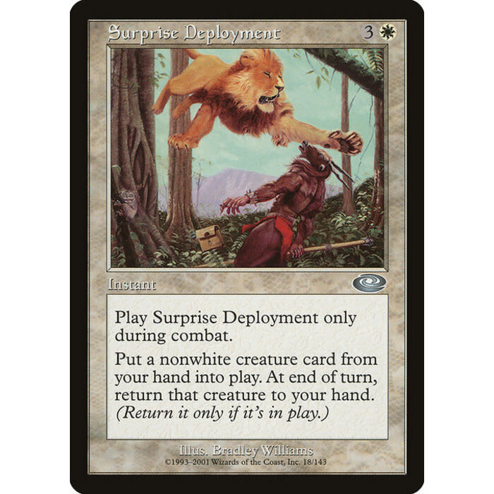 Magic: The Gathering Surprise Deployment (018) Lightly Played