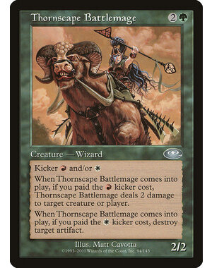 Magic: The Gathering Thornscape Battlemage (094) Lightly Played