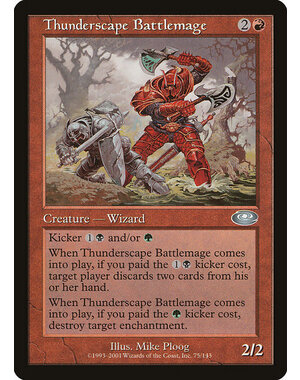 Magic: The Gathering Thunderscape Battlemage (075) Lightly Played