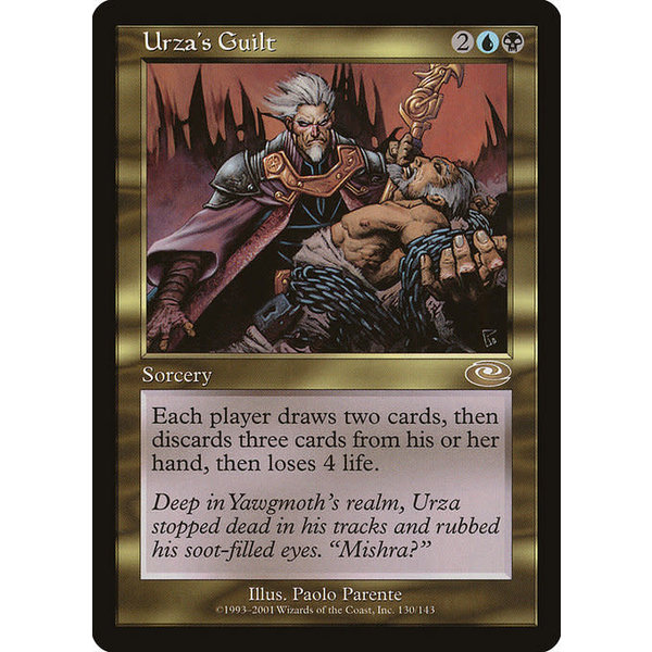 Magic: The Gathering Urza's Guilt (130) Moderately Played Foil
