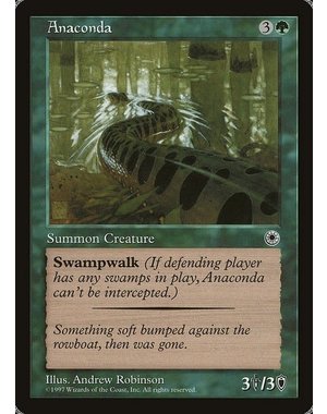 Magic: The Gathering Anaconda (158) Lightly Played