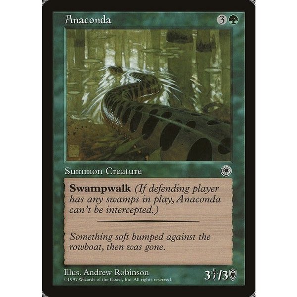 Magic: The Gathering Anaconda (158) Lightly Played