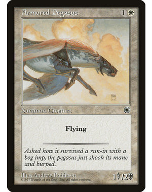Magic: The Gathering Armored Pegasus (006) Lightly Played