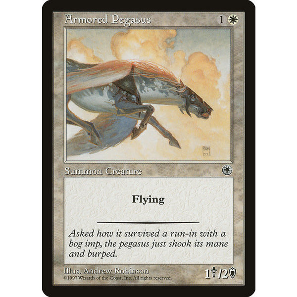 Magic: The Gathering Armored Pegasus (006) Lightly Played