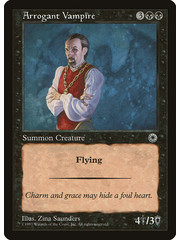 Magic: The Gathering Arrogant Vampire (079) Lightly Played