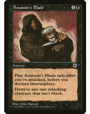 Magic: The Gathering Assassin's Blade (080) Lightly Played