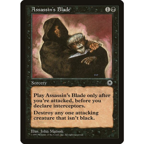 Magic: The Gathering Assassin's Blade (080) Lightly Played