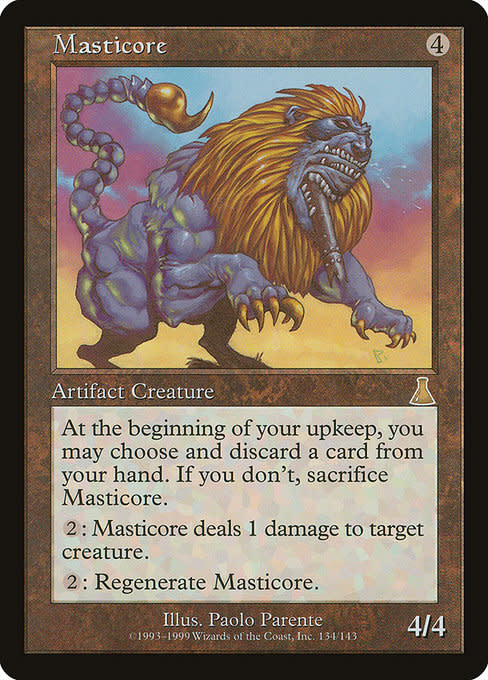 MTG マスティコア / Masticore PSA鑑定品　foil MTG マスティコア / Masticore PSA鑑定品 foil - メルカリ