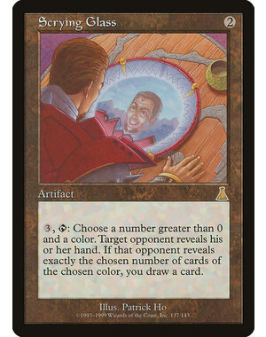 Magic: The Gathering Scrying Glass (137) Moderately Played