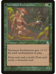Magic: The Gathering Yavimaya Enchantress (125) Lightly Played
