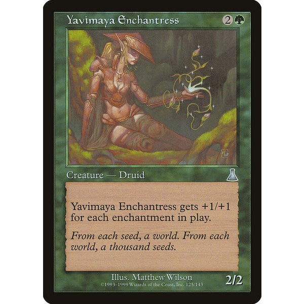 Magic: The Gathering Yavimaya Enchantress (125) Lightly Played