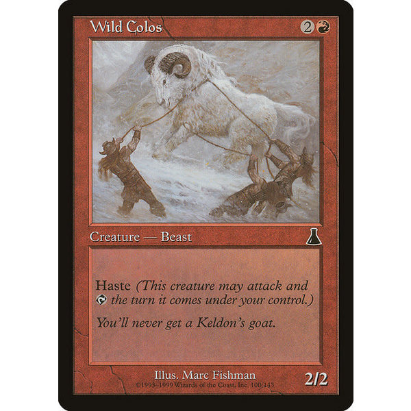 Magic: The Gathering Wild Colos (100) Lightly Played