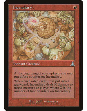 Magic: The Gathering Incendiary (089) Lightly Played