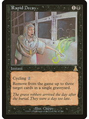 Magic: The Gathering Rapid Decay (067) Lightly Played