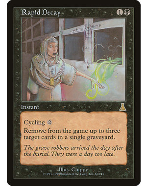 Magic: The Gathering Rapid Decay (067) Lightly Played