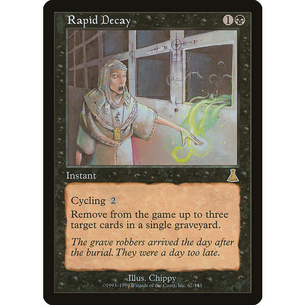 Magic: The Gathering Rapid Decay (067) Lightly Played