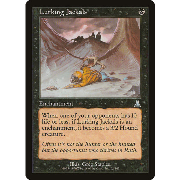 Magic: The Gathering Lurking Jackals (062) Lightly Played