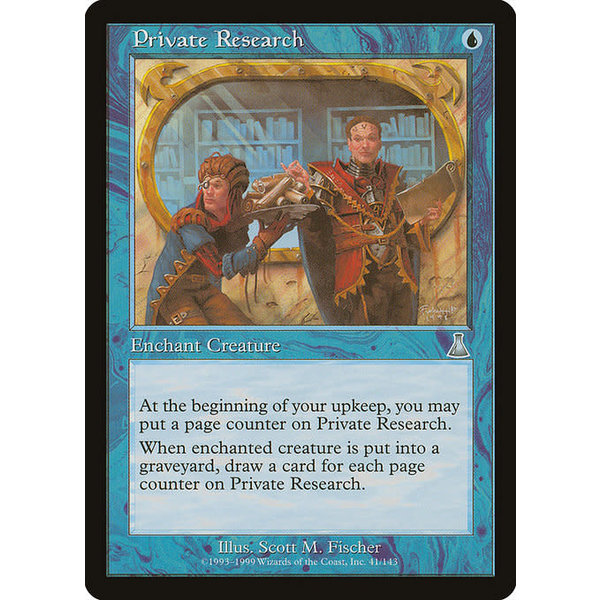 Magic: The Gathering Private Research (041) Lightly Played