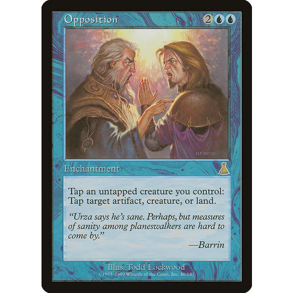 Magic: The Gathering Opposition (040) Lightly Played