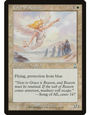 Magic: The Gathering Voice of Reason (024) Lightly Played