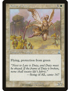 Magic: The Gathering Voice of Duty (023) Lightly Played