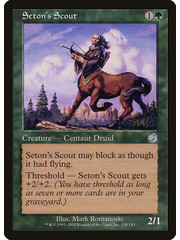 Magic: The Gathering Seton's Scout (138) Lightly Played