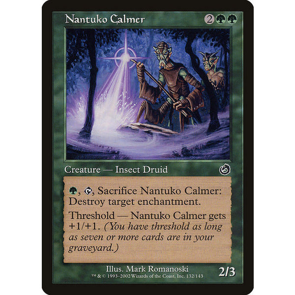 Magic: The Gathering Nantuko Calmer (132) Lightly Played