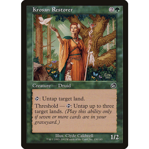 Magic: The Gathering Krosan Restorer (130) Lightly Played