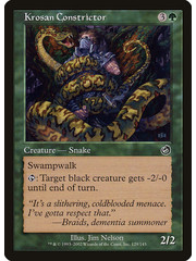 Magic: The Gathering Krosan Constrictor (129) Lightly Played