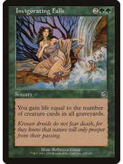 Magic: The Gathering Invigorating Falls (128) Lightly Played