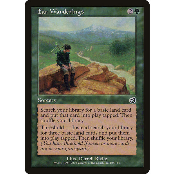 Magic: The Gathering Far Wanderings (125) Lightly Played