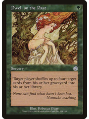 Magic: The Gathering Dwell on the Past (124) Lightly Played