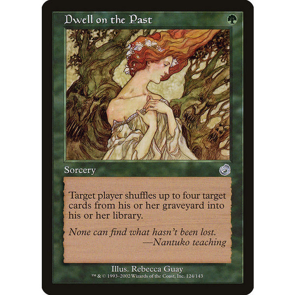 Magic: The Gathering Dwell on the Past (124) Lightly Played