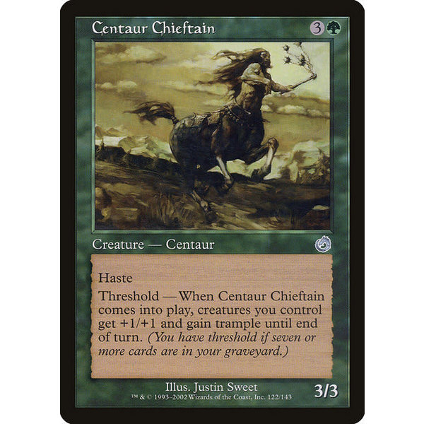 Magic: The Gathering Centaur Chieftain (122) Lightly Played