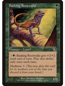 Magic: The Gathering Basking Rootwalla (121) Lightly Played