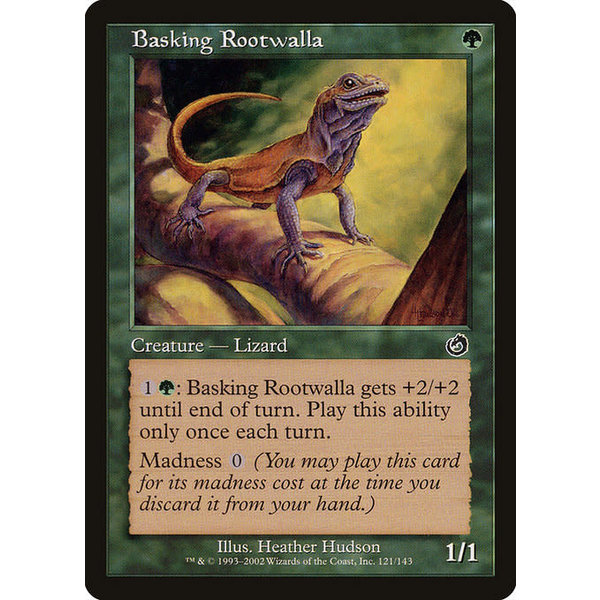 Magic: The Gathering Basking Rootwalla (121) Lightly Played