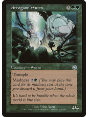Magic: The Gathering Arrogant Wurm (120) Moderately Played