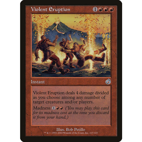 Magic: The Gathering Violent Eruption (117) Lightly Played