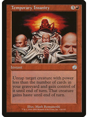 Magic: The Gathering Temporary Insanity (116) Lightly Played