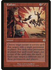 Magic: The Gathering Radiate (113) Moderately Played Foil