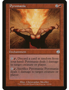Magic: The Gathering Pyromania (112) Lightly Played