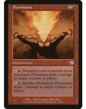 Magic: The Gathering Pyromania (112) Lightly Played