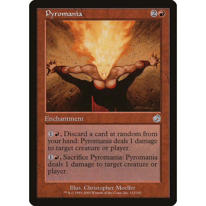 Magic: The Gathering Pyromania (112) Lightly Played