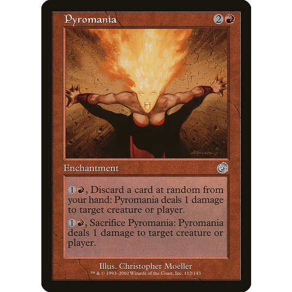 Magic: The Gathering Pyromania (112) Moderately Played