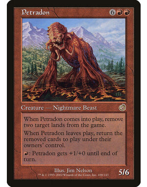 Magic: The Gathering Petradon (108) Heavily Played