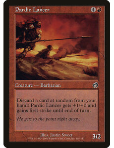 Magic: The Gathering Pardic Lancer (107) Lightly Played