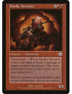 Magic: The Gathering Pardic Arsonist (105) Lightly Played