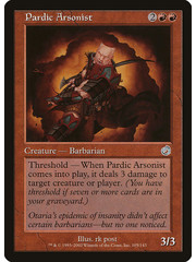 Magic: The Gathering Pardic Arsonist (105) Moderately Played