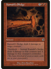 Magic: The Gathering Kamahl's Sledge (102) Lightly Played